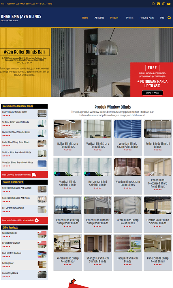 contoh-website-interior-design, harga-jasa-pembuatan-website-5000-000
