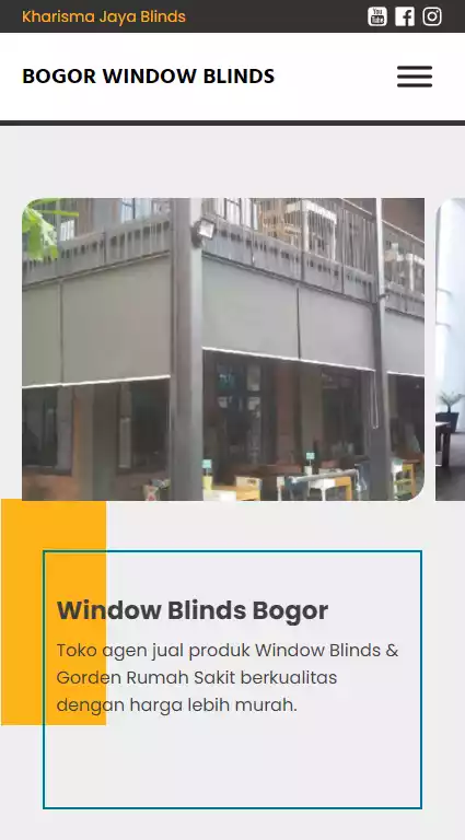 Pembuat Website  Bogor Window Blinds