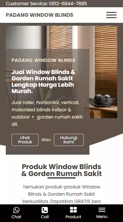 Pembuat Website  Padang Window Blinds