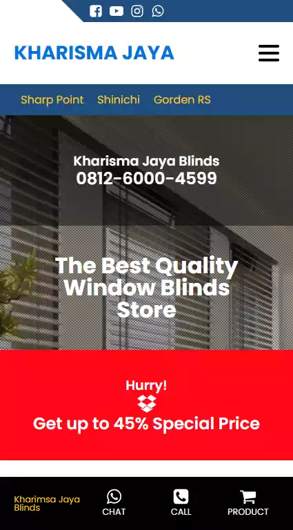 Pembuat Website  Window Blinds